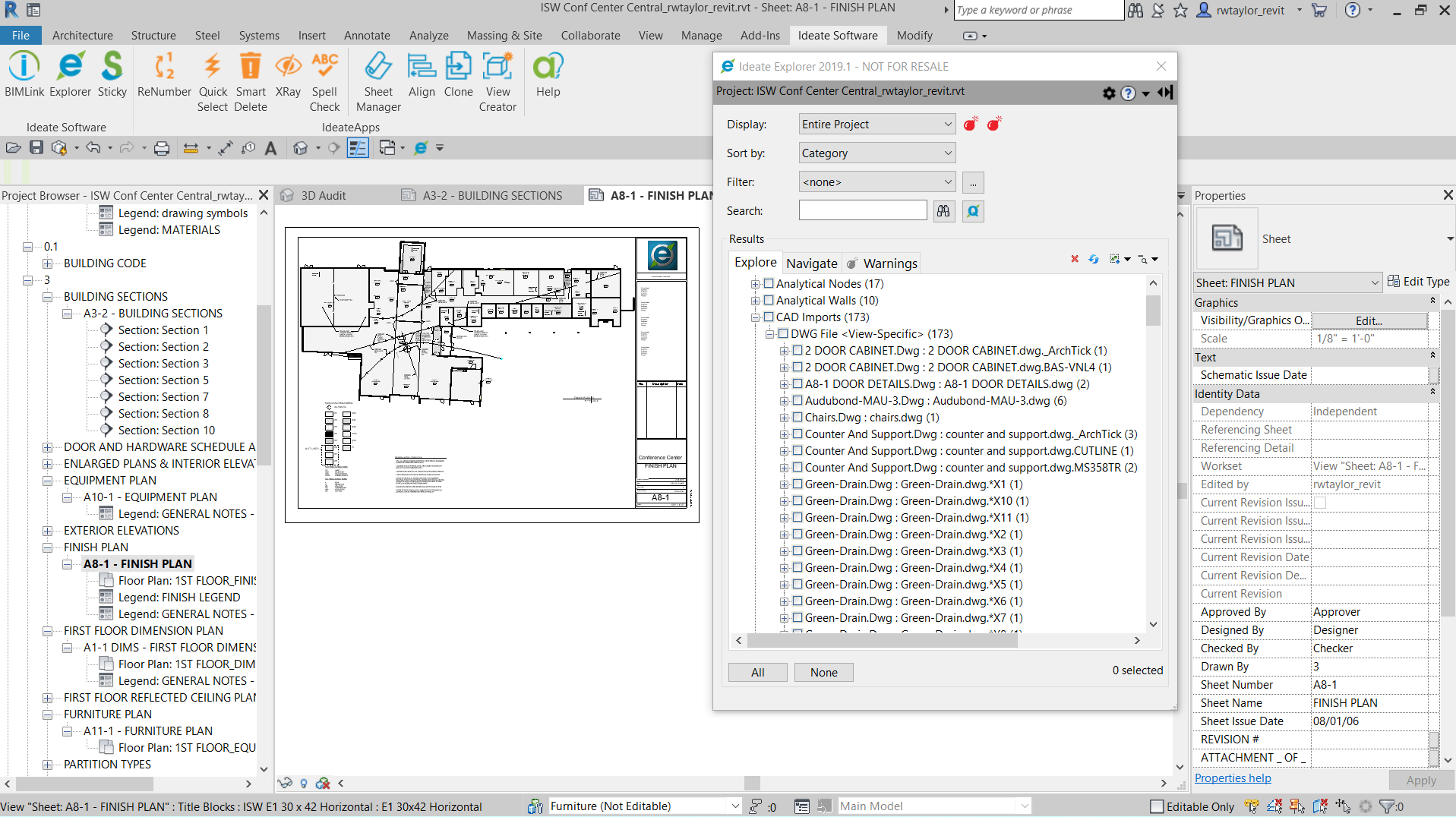 Ideate Explorer: Exploring Your Entire Revit Model