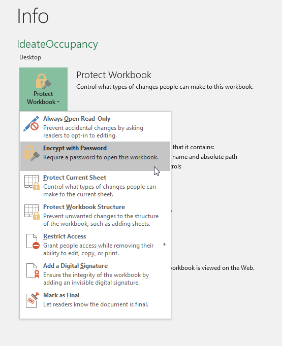 Excel Locked File