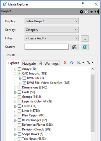 Delete Hidden DWG's with Ideate Explorer for Revit