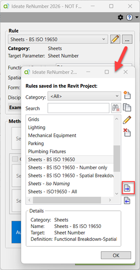 Create a custom number rule in Ideate ReNumber and export it for use in an Automation task 