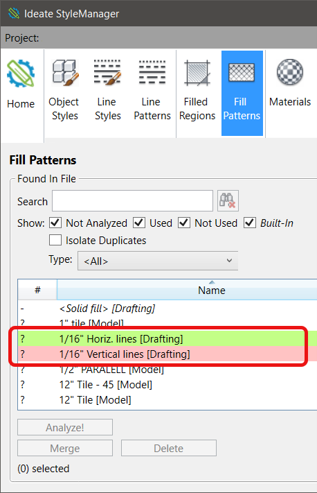Colors in Ideate StyleManager