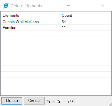 Ideate Explorer Warnings Manager Revit Element Count