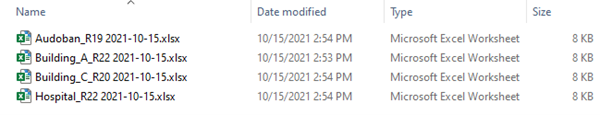 Image of output file examples