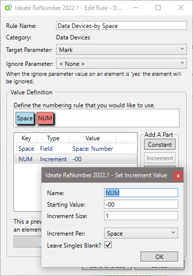 Intelligent Renumbering of Revit Elements