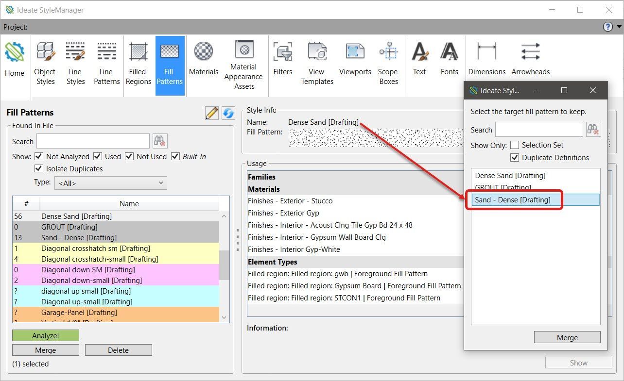 Managing Revit Styles