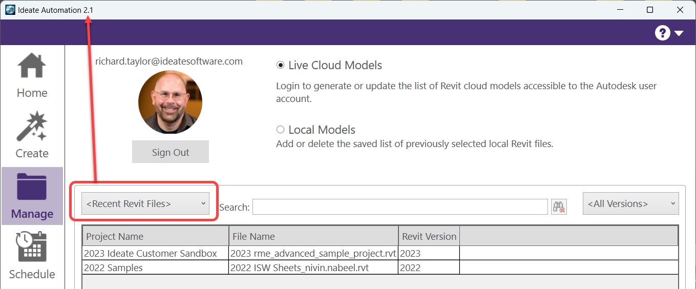 Access Revit Models with Ideate Automation