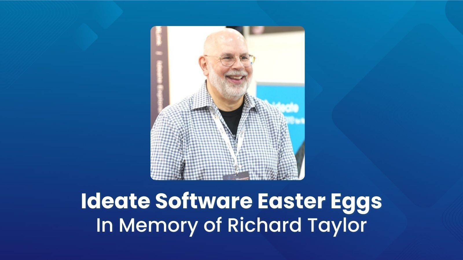 Shell-ebrating Richard Taylor on His Birthday