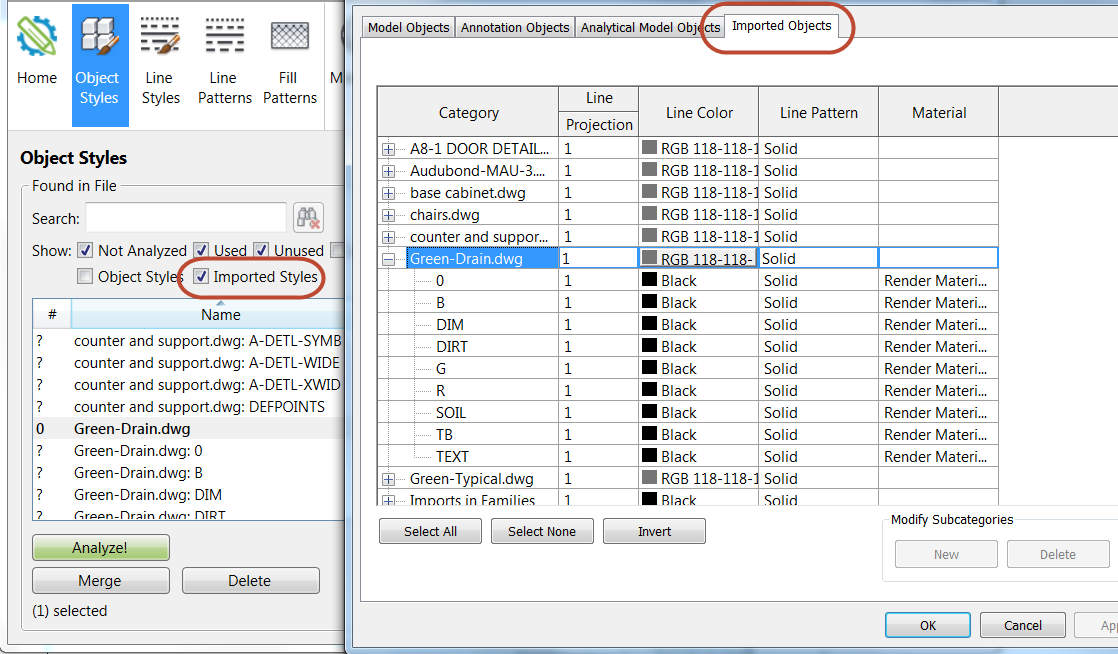 Ideate StyleManager: Search, Analyze and Delete Imported Object Styles