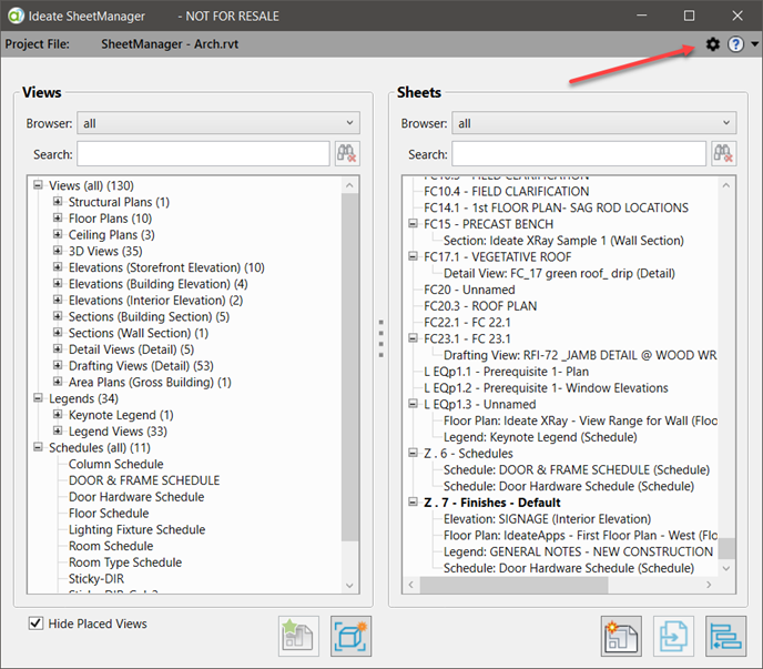Ideate SheetManager