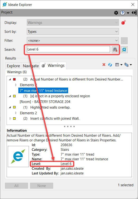 Ideate Explorer, sorting your Revit warnings