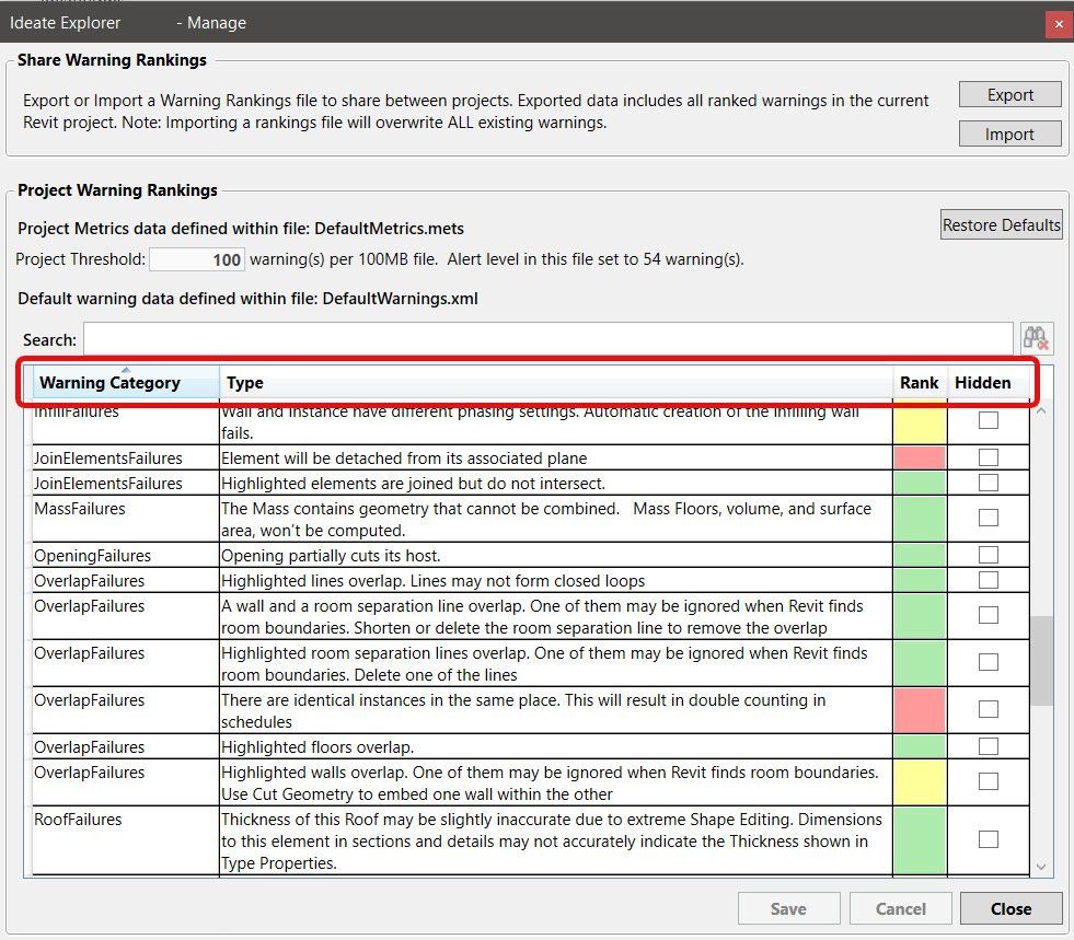 How do I manage Revit health metrics and deploy Revit Warning standards for my company?