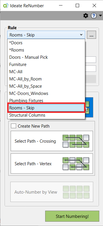 Ideate ReNumber within IdeateApps