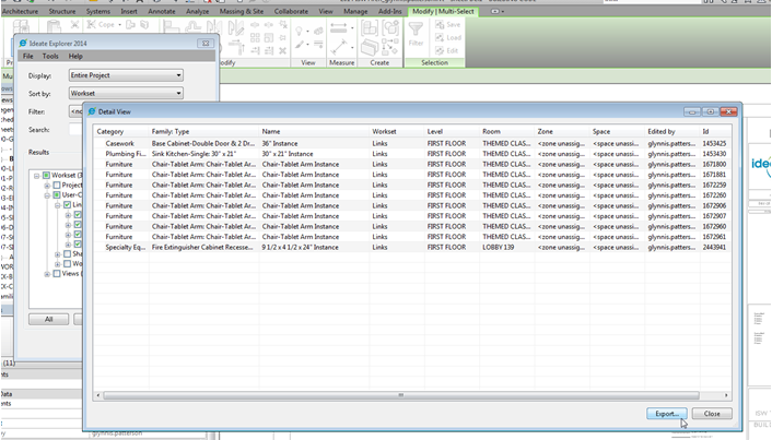 Workset Reporting