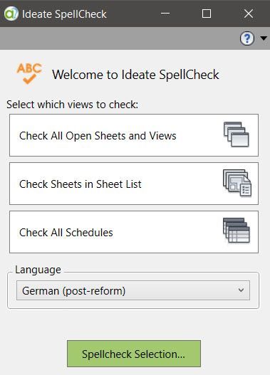 Ideate SpellCHeck