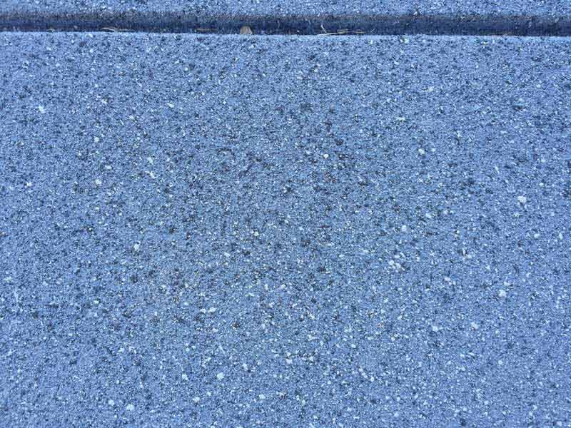 close up of new concrete