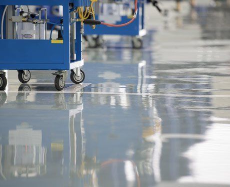 An example of our epoxy flooring in Newcastle