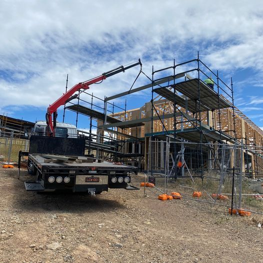 Onsite Crane Service — Brighton, TAS — Luke Campbell Welding & Engineering