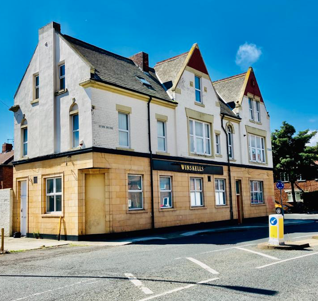 Close to South Tyneside District Hospital