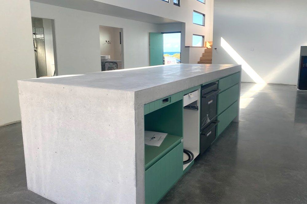 concrete countertop
