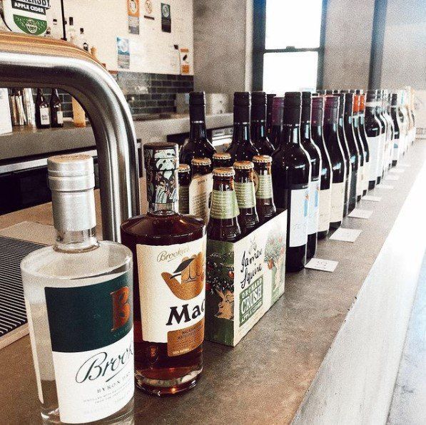 beer and liquor lineup