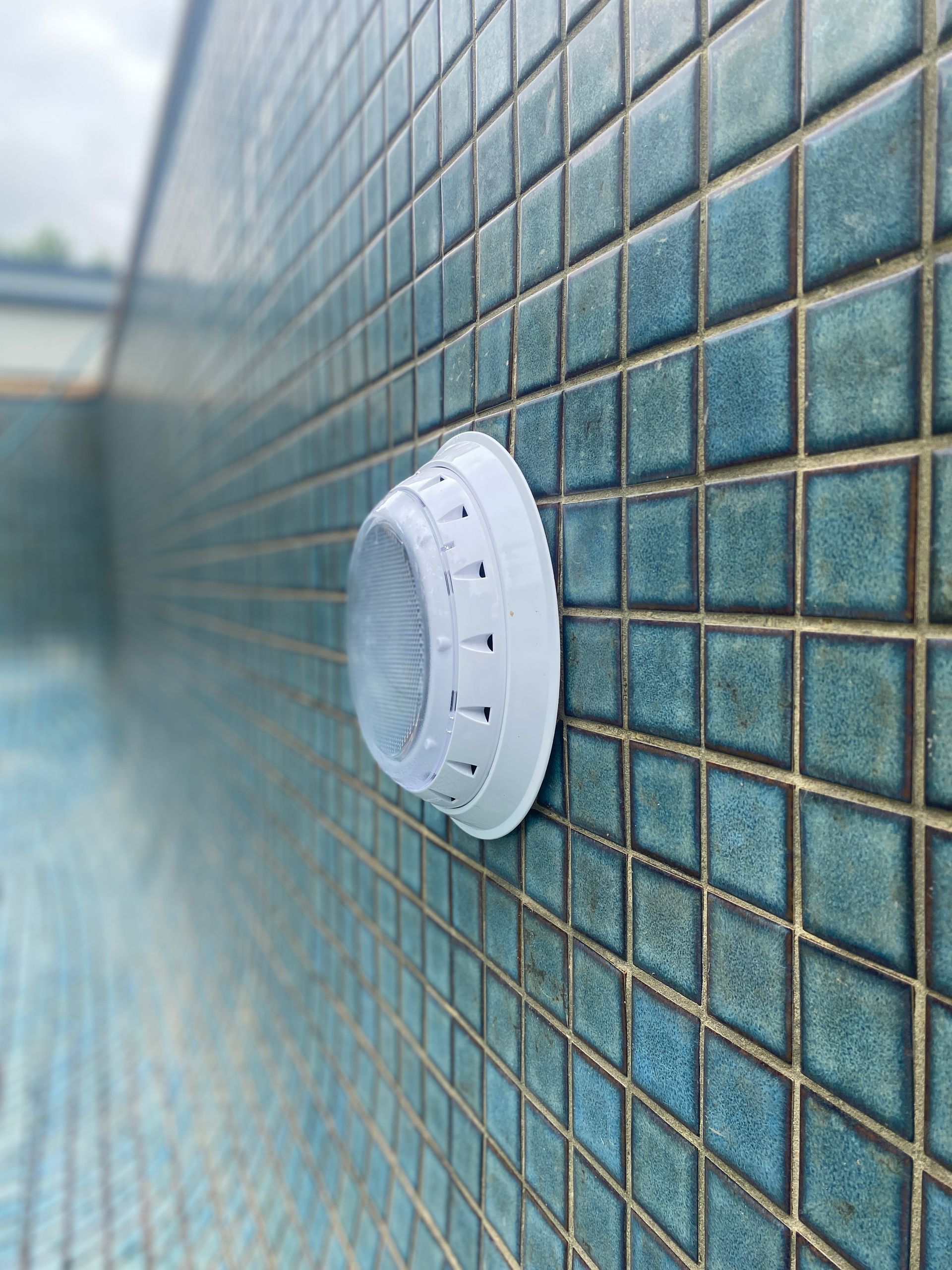 Pool light against the wall — Dazzling Blue Pool & Spa Centre Gold Coast in Burleigh Heads, QLD