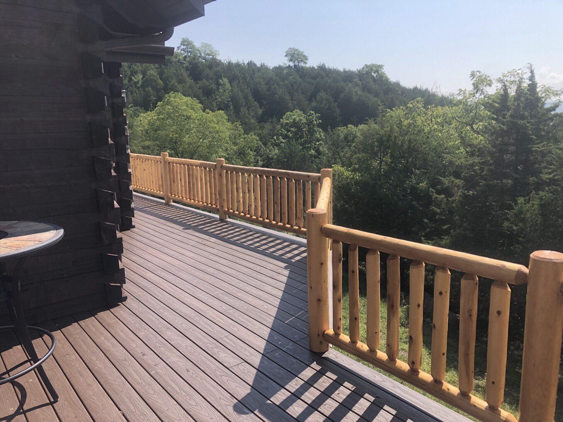 Elevated Wood Deck