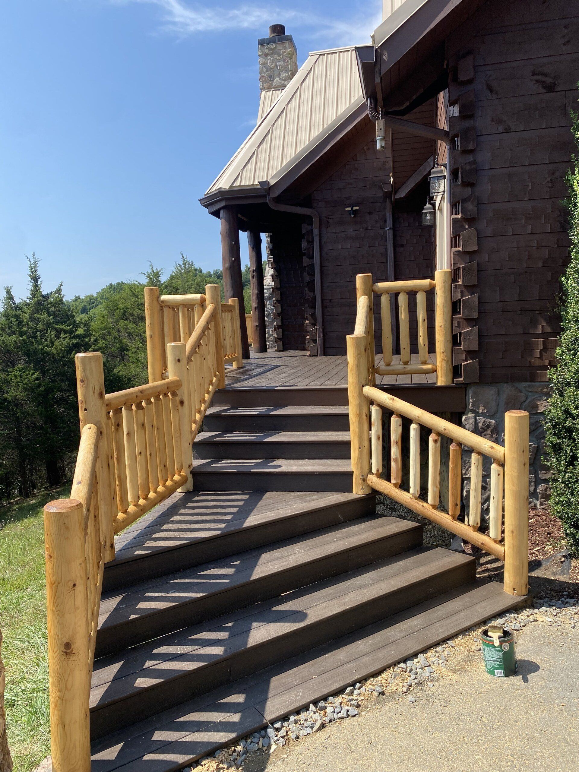 Deck Stairs and Railings