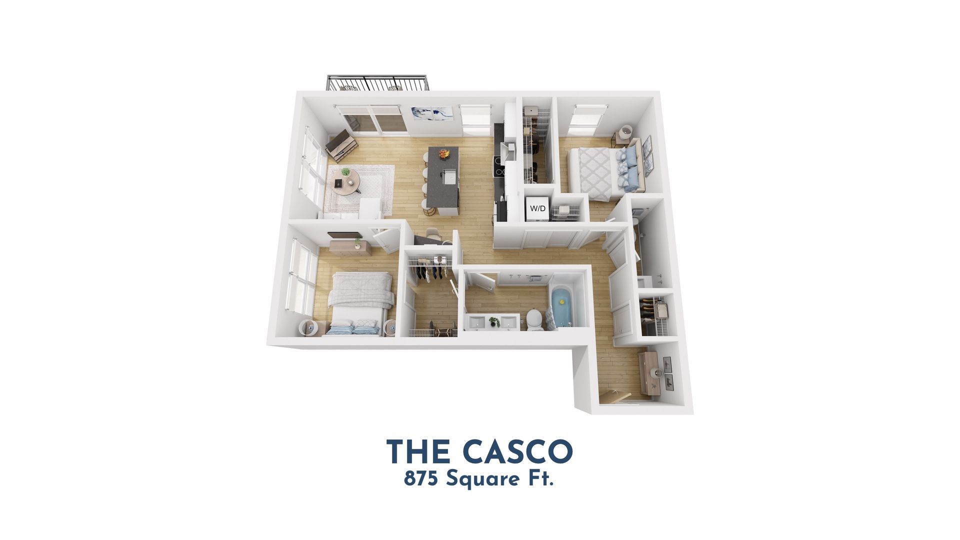 Apartment 2 Bedroom Plan
