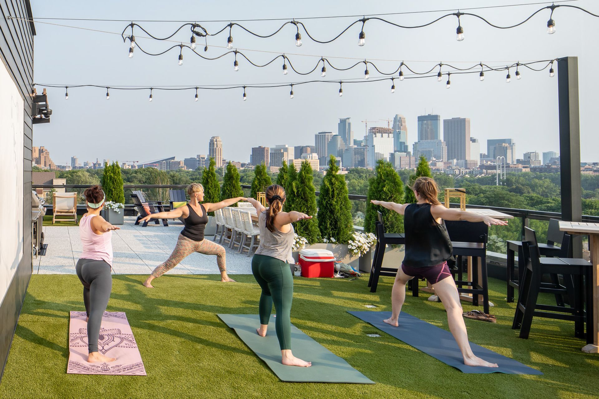 Apartment Rooftop Fitness