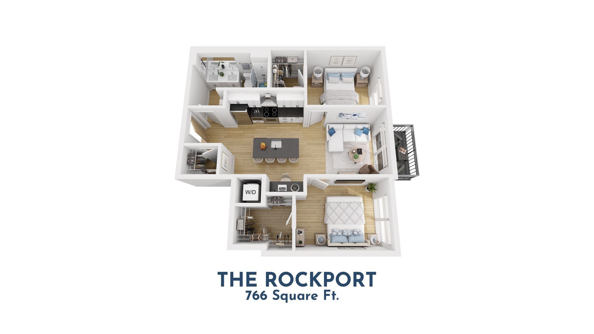 Apartment 2 Bedroom Plan