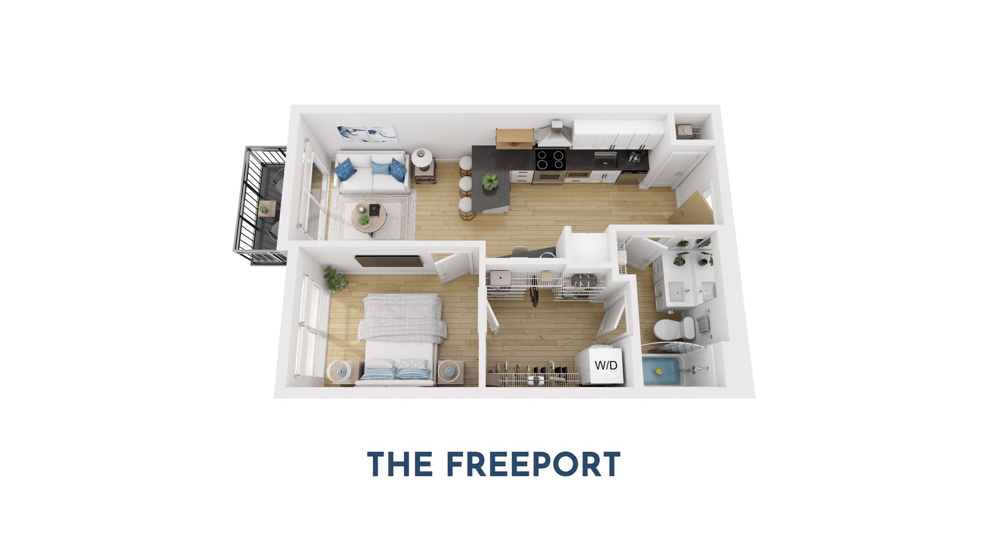 Affordable 1 Bedroom Apartment