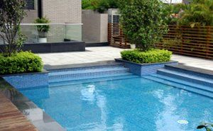 Swimming Pool Equipment & Supplies Dealers — Pool with Modern Design in Gainesville, FL