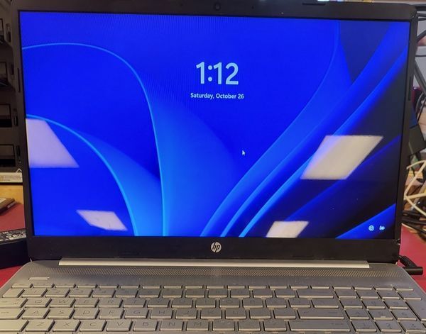 Repaired laptop screen.