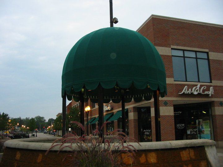 custom dome awning
