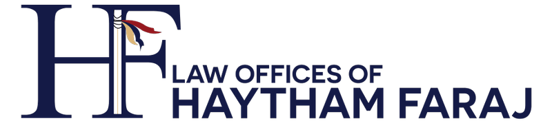 The law office of haytham faraj logo