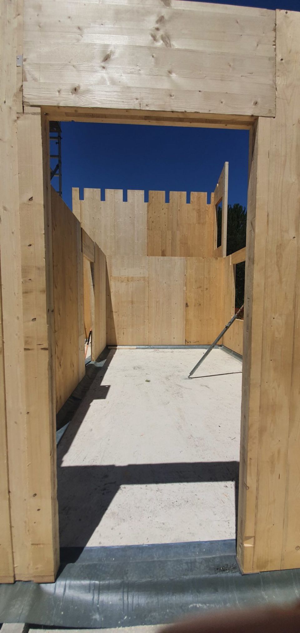 realizzazione casa con struttura in legno