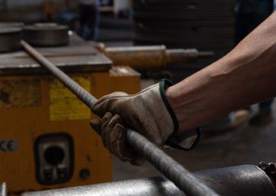 lavorazione di ferri per il cemento armato
