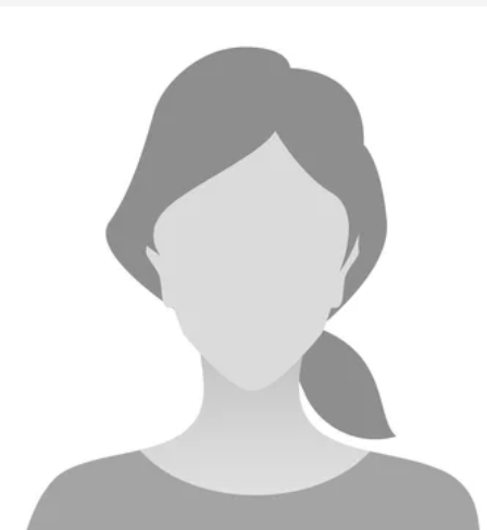 A silhouette of a woman without a face on a white background.