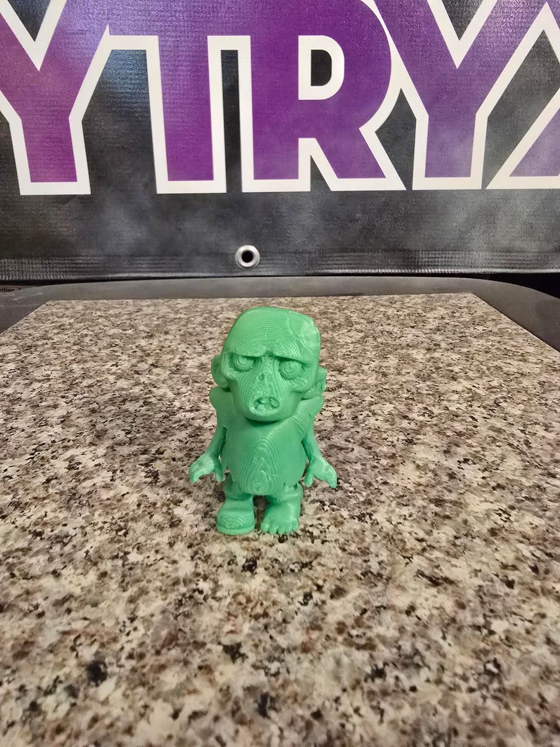 Brainiac Zombie Keychain Unpainted
