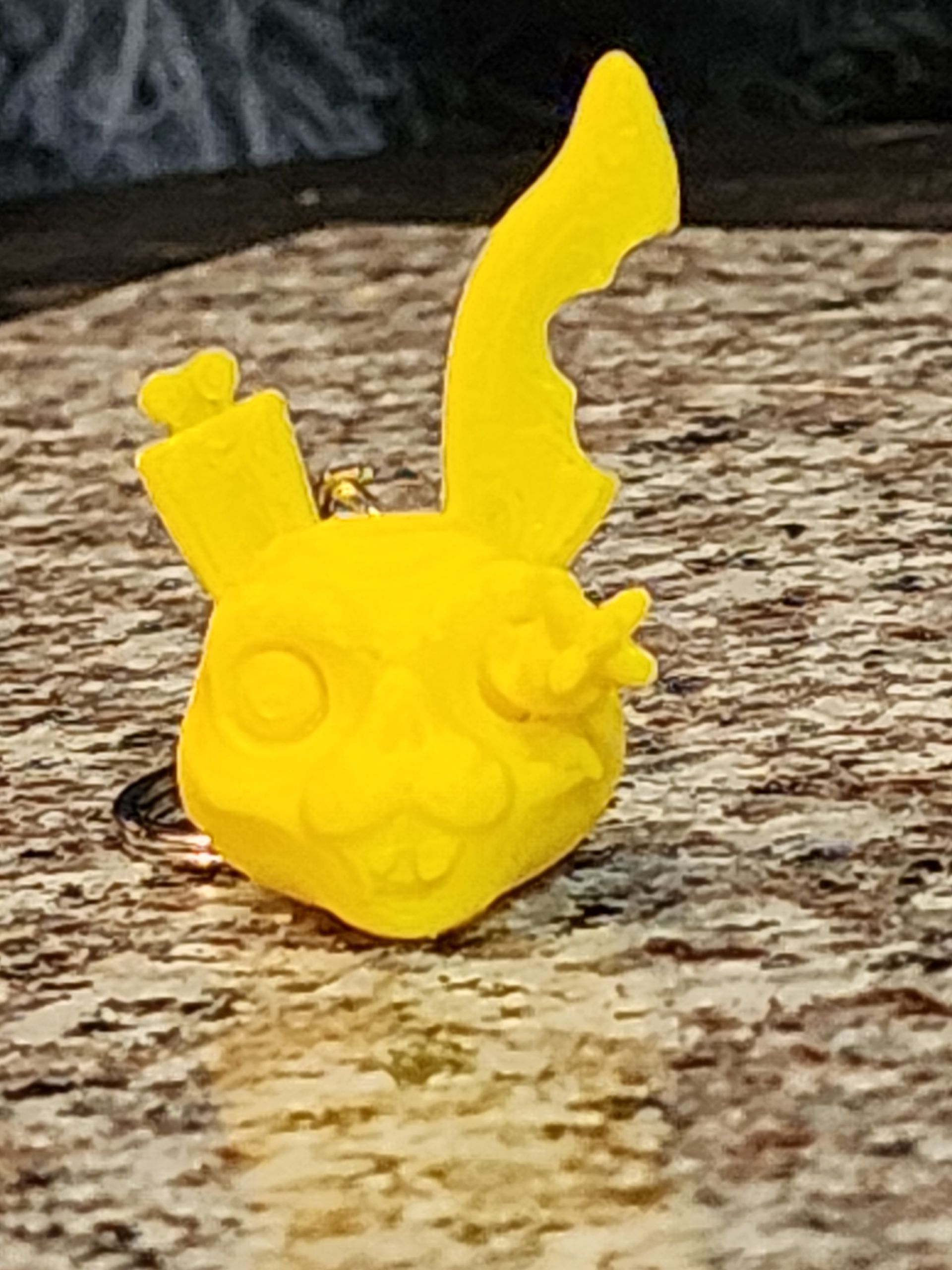 zombunny keychain