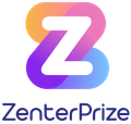 A logo for a company called zenterprize with a colorful letter z.