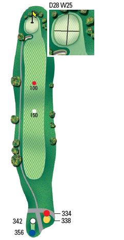 Mahoning Country Club Golf Course, Youngstown, OH Hole 1