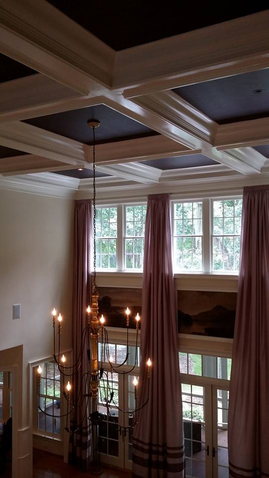 Living Room Ceiling — Pooler, GA — Holcombe Painting & Wallcovering