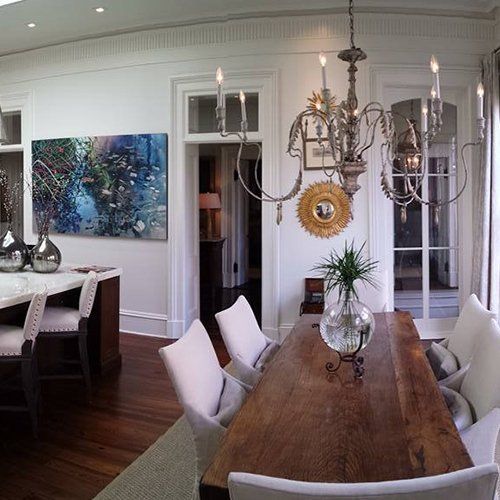 Residential Dining Area — Pooler, GA — Holcombe Painting & Wallcovering