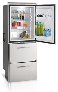 10.5 CU. Ft. Refrigerator/Freezer With 2-Drawer Dual Unit