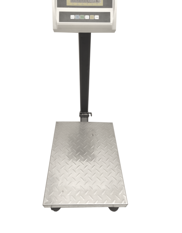 Bascula Plataforma IBN Argon 150 cap. 150kg/20g 30x40 cm. con patas y sin respaldo