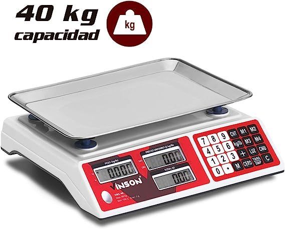 Bascula RHINO (VINSON) mod. VINS-40 cap. 40 Kg