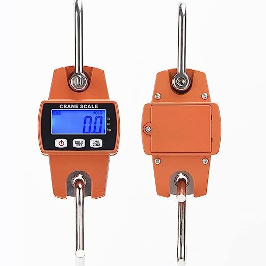 Bascula electronica colgante CRANE SCALE gancho mod. CS-SM-03 cap. 300Kg