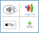 Apple Pay Android Pay Google Wallet Accepted