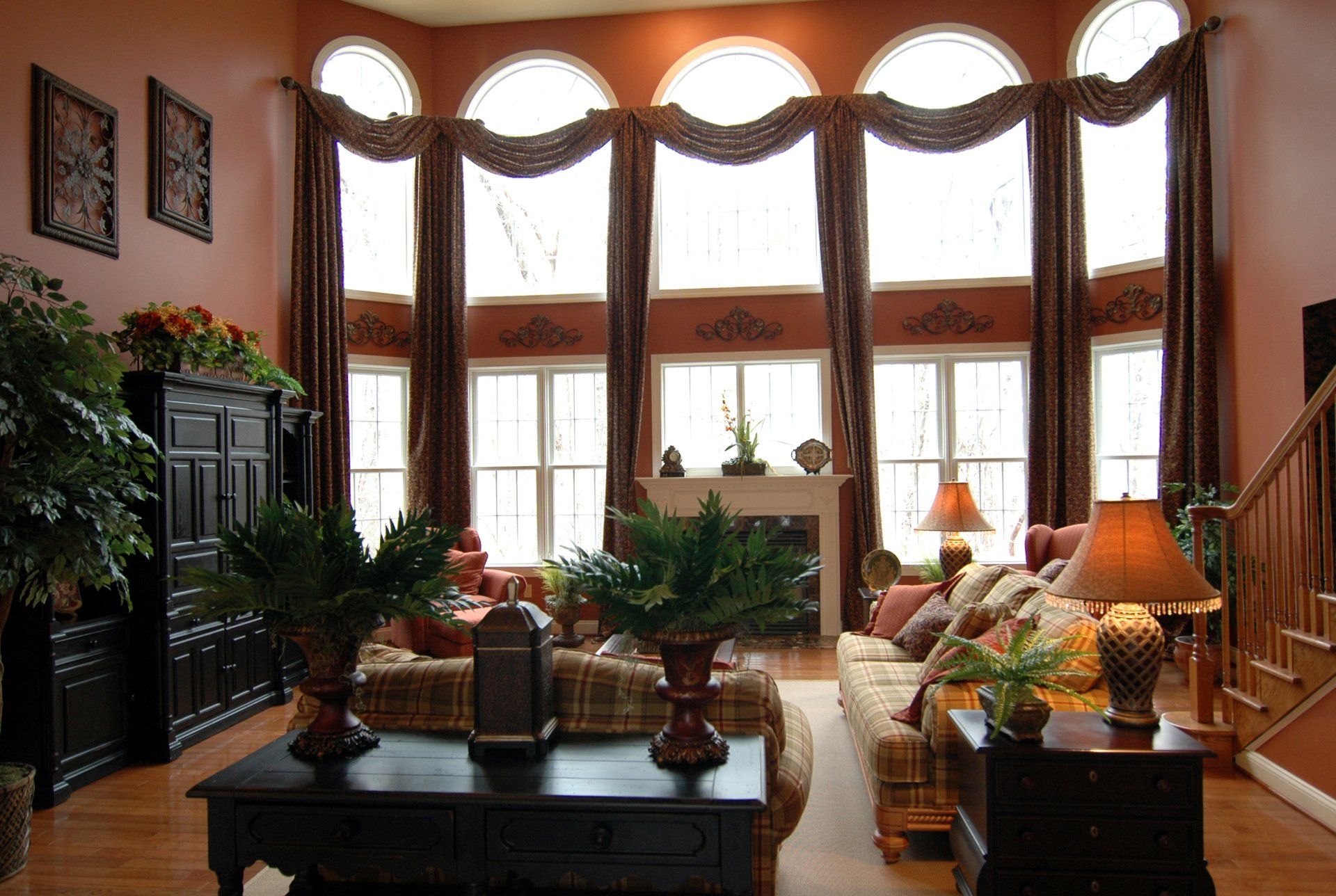 Casual Swags and Cathedral Panels